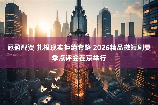 冠盈配资 扎根现实拒绝套路 2026精品微短剧夏季点评会在京举行